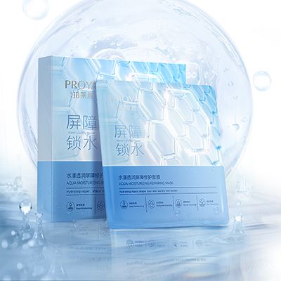 完美真人水漾透润屏障修护面膜