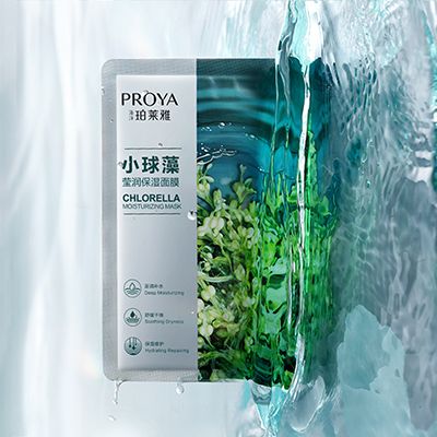 完美真人小球藻莹润保湿面膜